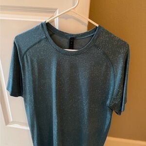 Lululemon Athletica Teal Athletic T-Shirt